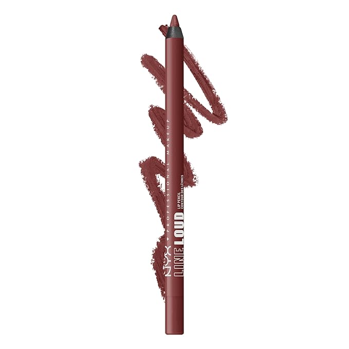 NYX PROFESSIONAL MAKEUP Line Loud Lip Liner, Longwear and Pigmented Lip Pencil with Jojoba Oil & Vitamin E - Sa$$sy