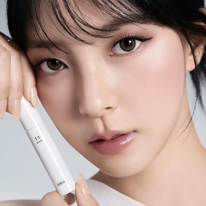 BBIA Glow Lip Tint โ Lip Plumping, Volume up Glossy Lip Stain, Naturally Moisturizing, Lightweight, Long-Lasting, Vivid Color, Comfortable Glowy Texture, Non-Sticky, Non-Dry, 3.2g (#11 NUDY)