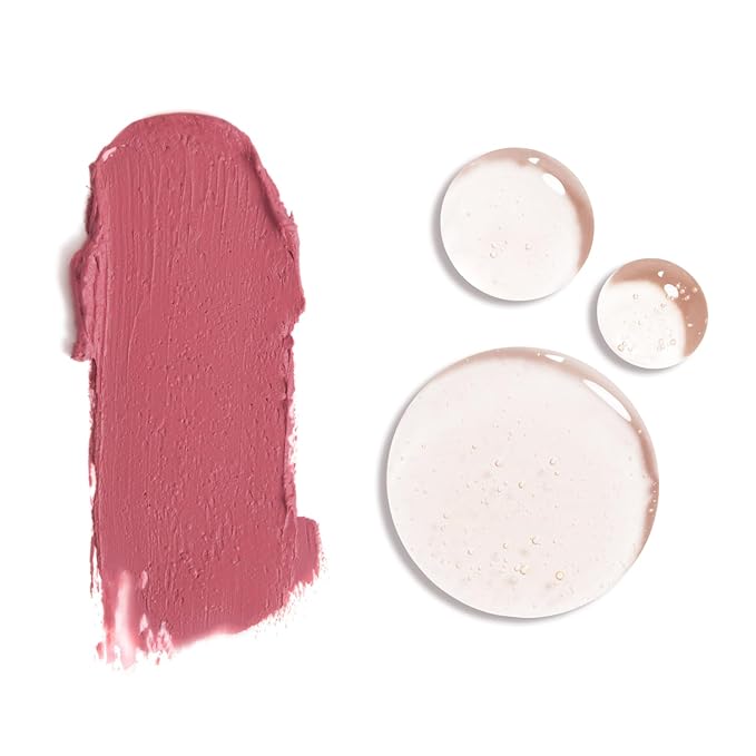 Jouer Bare Rose Blush & Bloom Cheek + Lipstick and Lip Oil Bundle