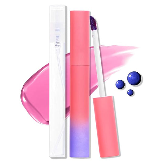Erinde Peel Off Lip Stain Masque, Waterproof Tint, Long Lasting & Transfer Proof Makeup, Matte Finish Highly Pigmented Color Tattoo, 06 Pink