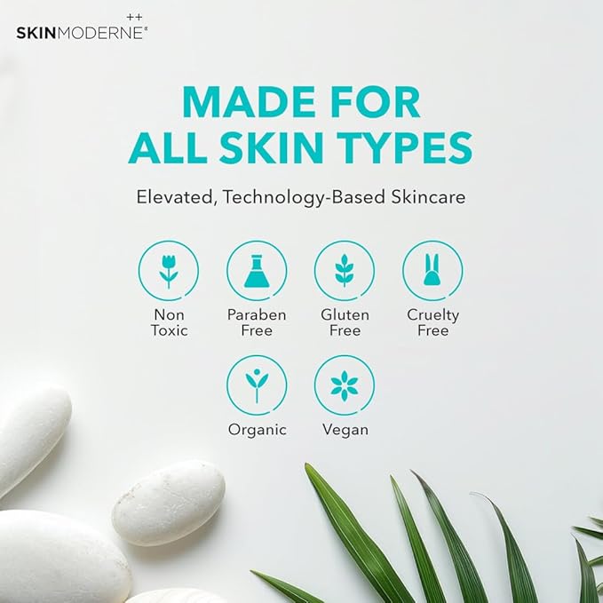 SKIN MODERNE++ Makeup Removing Smoothie - Gentle Cleansing & Makeup Removing Oil - Cleanses Skin - with Rosa Canina Flower Extract - Vegan & Plant-Based Skincare - 150ml