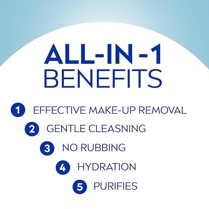 Nivea MicellAIR Micellar Water For Normal Skin Make-Up Remover, 400 ml