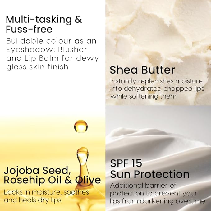 Glow & Tint Lip Treatment (SPF 15) (05 Signature Rose)