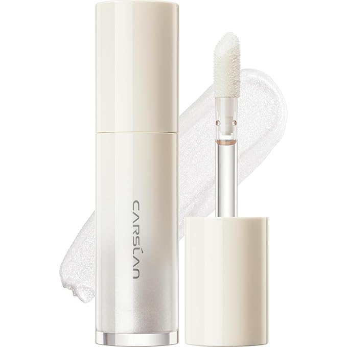 Soft Focus Makeup Powder Waterproof Oil Control Setting Powder 01 and 3D Liquid Highlighter 01, Face Cosmetics Kit, 2Pcs