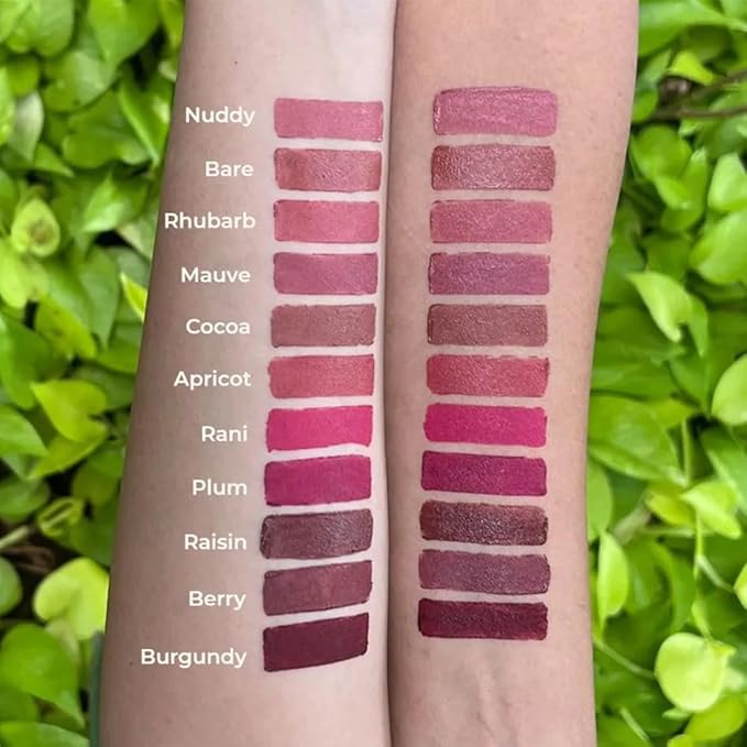 RUBY'S ORGANICS Semi-Matte Lipstick for Women, Hydrating and Highly Pigmented, Moisturizing & Non Drying, Lightweight & Long Lasting Formula, Lip Makeup, Paraben-Free, Nude Nuddy, 3.7g