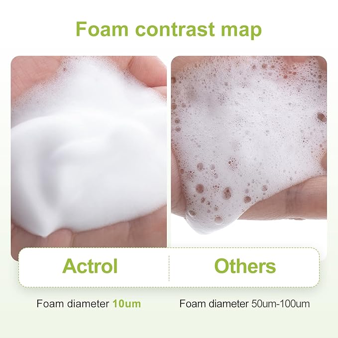 Eyelash Cleanser Concentrate 100ml Green Tea Professional Lash Shampoo Foaming Cleanser Paraben & Sulfate Free Non-lrritating Wash for Extensions Lashes with Salon Home Care-Makes 20 Bottles