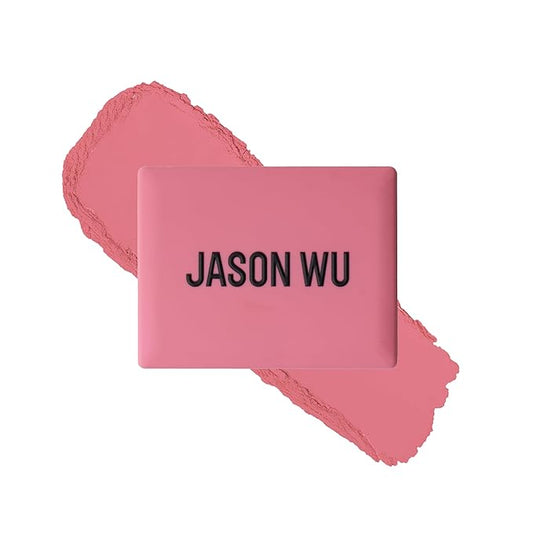 Jason Wu Beauty Wu Blush – Silky Powder Blush with Matte Finish – Long-Lasting Hydrating Formula – Vitamin E & Hyaluronic Acid Infusion – Clean Makeup (Hydrangea, 0.21 oz)