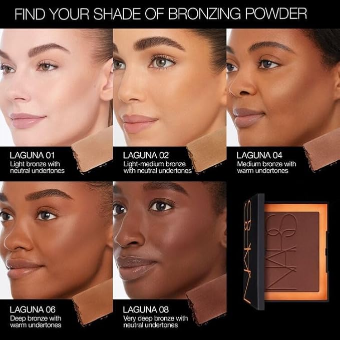 NARS LAGUNA Talc-Free Bronzing Powder - FULL SIZE 11g / 0.38 oz (Laguna 04)