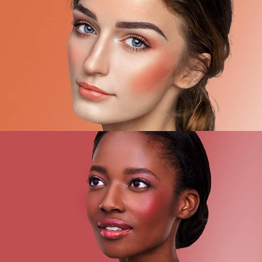 Liquid Blush Makeup,Soft Cream Blush for Cheeks, High-pigmented, Long-Wearing, Waterproof, Natural Glossy, Skin Tint Blush Stick Face Makeup for Women and Girls(float on)