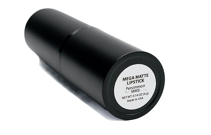 Persimmon Peach Pink Bright Coral Ultra Matte Lipstick Lip Color Moisturizing Paraben, Cruelty & Lanolin Free