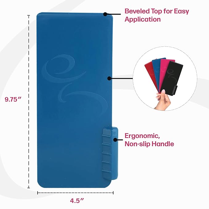 Balayage & Highlighting Board by Celebrity Stylist James Collins - Hairstylist Essentials Balayage Hair Salon Supplies - Highlight Board For Dying Hair - Hair Salon Supplies - Blue