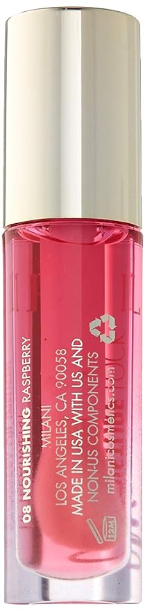 Milani Moisture Lock Oil Infused Lip Treatment, Nourishing Raspberry, 0.10 Ounce