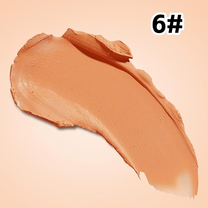 Boobeen Contouring Stick, Cream Matte Foundation Concealer Makeup, Contour, Highlight and Concealer, Longwear Contour Foundation Face Stick, Flawless