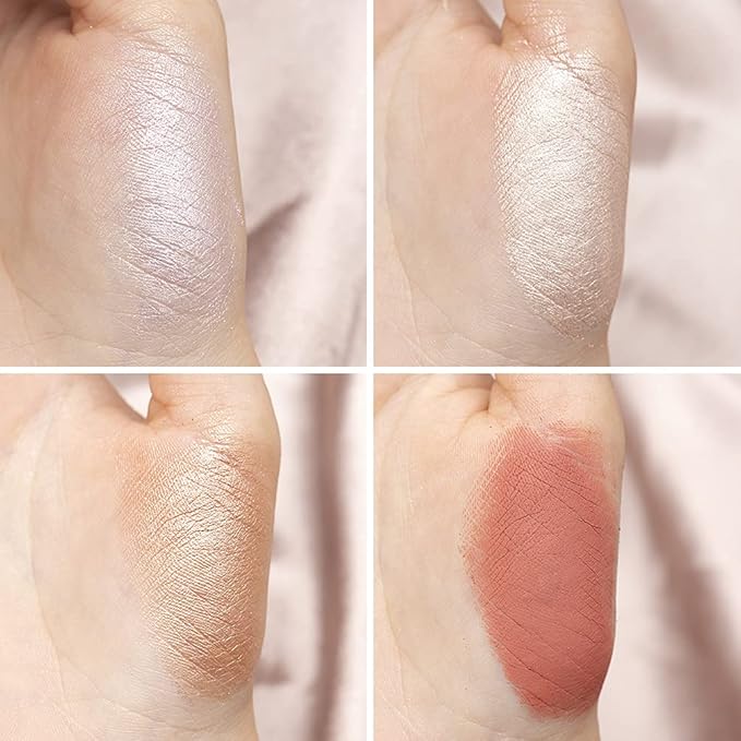 Shimmer Loose Highlighter Powder and Matte blush