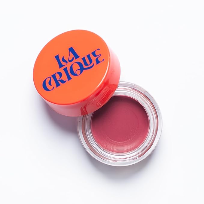 Lip and Cheek Balm - Cream Blush & Tinted Lip Balm - Infused with Hyaluronic Acid + Vitamin C - LightWeight Cream Makeup and Skincare - 99% Natural Ingredients - Vegan - Rosewood