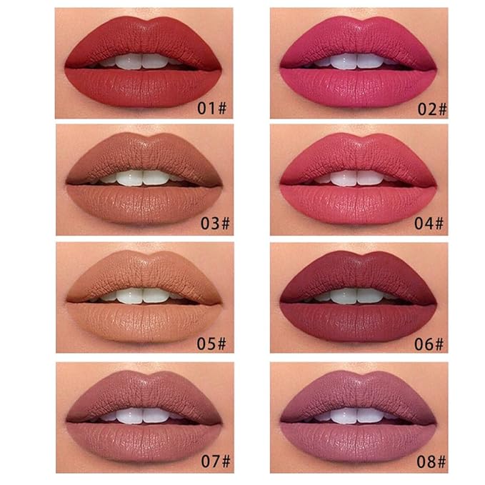 Kaely 2Pcs Mocha Nude Longwear Liquid Lip Liner Waterproof, 24 Hour Long Lasting Lip Liner Stain Marker Pen, 2-in-1 Matte Semi Permanent Lipliner & Lipstick, Vegan & Cruelty-Free, 03+05