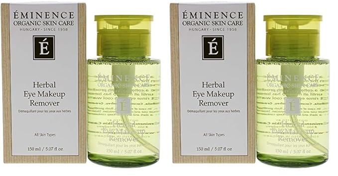 Eminence Herbal Eye Make Up Remover, 5.07 Ounce (Pack of 2)