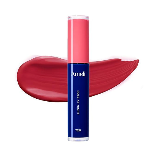 NARCISSISM LIP TINT 720 ROSE AT NIGHT, Soft Shine Tinted Lip Stain, Conditions Lips + Gives a Natural, Dewy Flush (4.5g, 0.01 oz.)