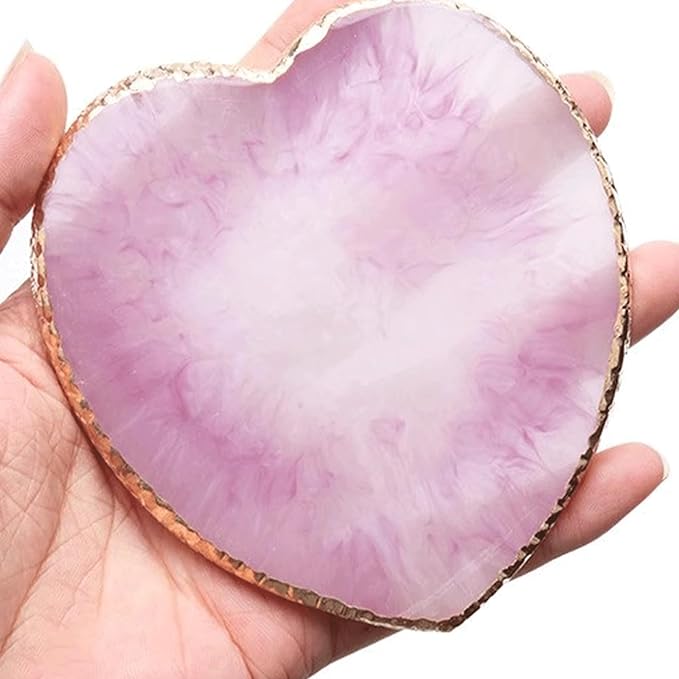 2PCS Resin Nail Art Palette Color Corrector Palette Nail Art Palette Display Board Nail Polish Palette Nail Polish Mixing Plate Gel Nail Palette Makeup Palette Holder Nail Art Palette Tools