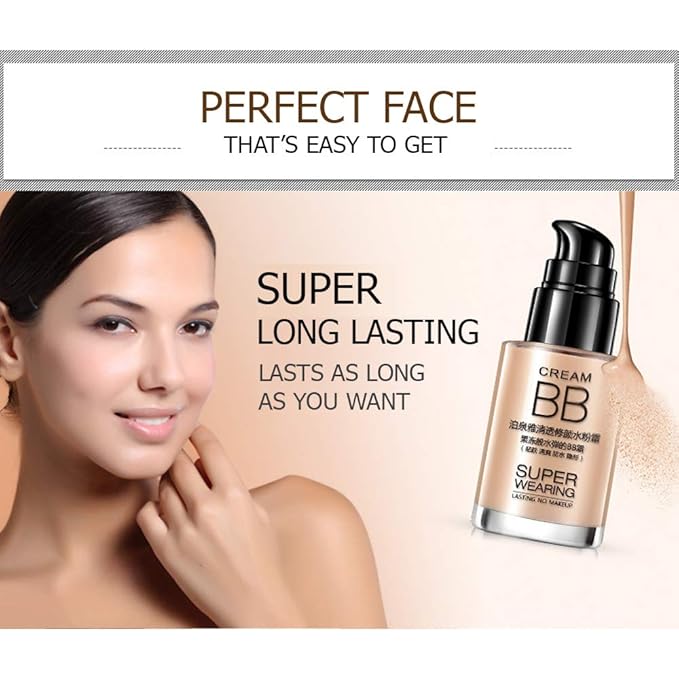 BIOAQUA Cream BB Super Wearing Lasting No Makeup Persistent Water Flawless Cream (TENDER PINK (BQY06))