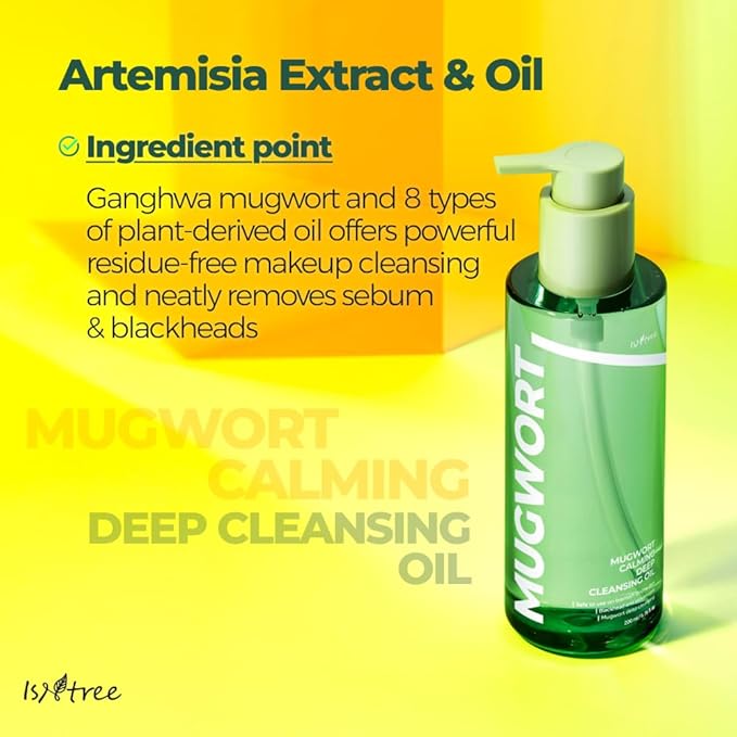 IsNtree Mugwort Calming Deep Cleansing Oil 200ml, 6.76 fl oz