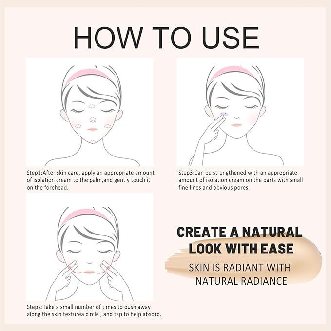 Skin Tone Adjusting CC Cream SPF 50, New Cosmetics CC Cream, Pre-makeup Primer Moisturizing Skin Concealer Skin Tone (Natural, 1PCS)