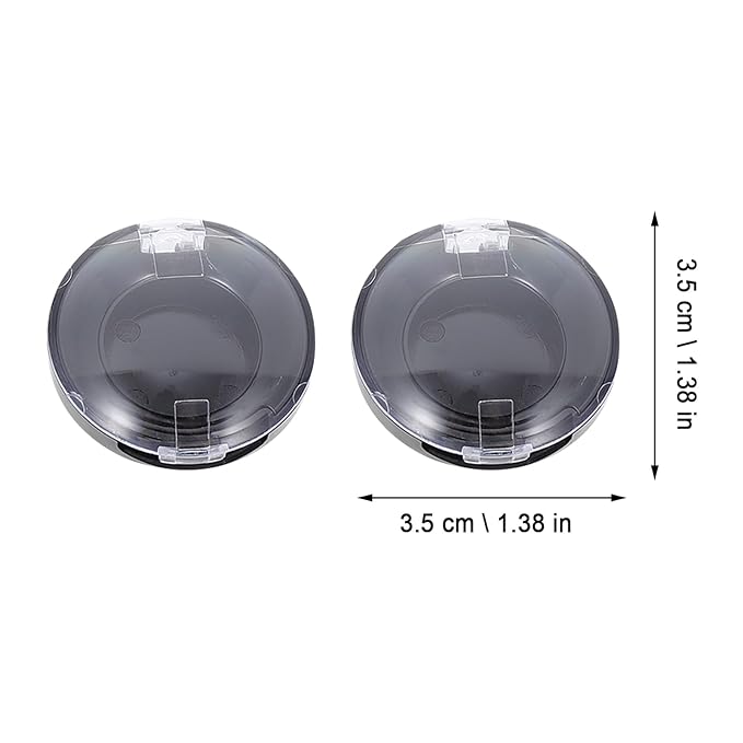 Round Eyeshadow Cases : 8pcs Empty Makeup Eyeshadow Box Travel Eyeshadow Boxes Round Compact Blushes Highlighters Eyeshadow Makeup Organizer Cosmetic Containers with Tin Liner