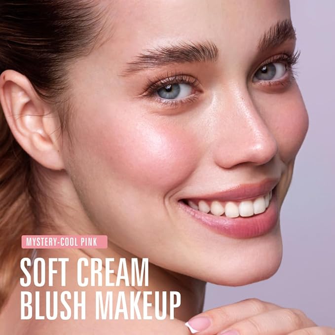 KIMUSE Liquid Blush, Soft Cream Blush Face Blush, Liquid Blush for Cheeks, Long-Wearing Pigmented Blush, Waterproof, Smudge Proof, Dewy Finish