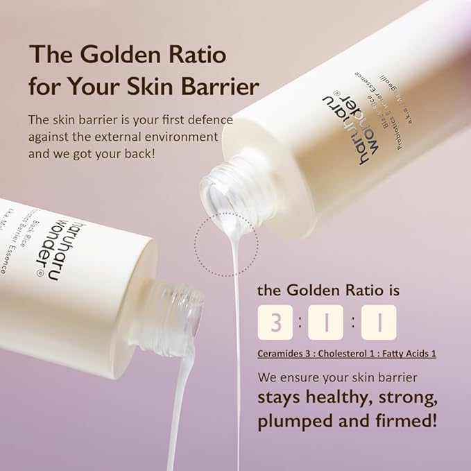 HARUHARU wonder Cleansing Oil and Probiotics Barrier Essence Travel Size Bundle