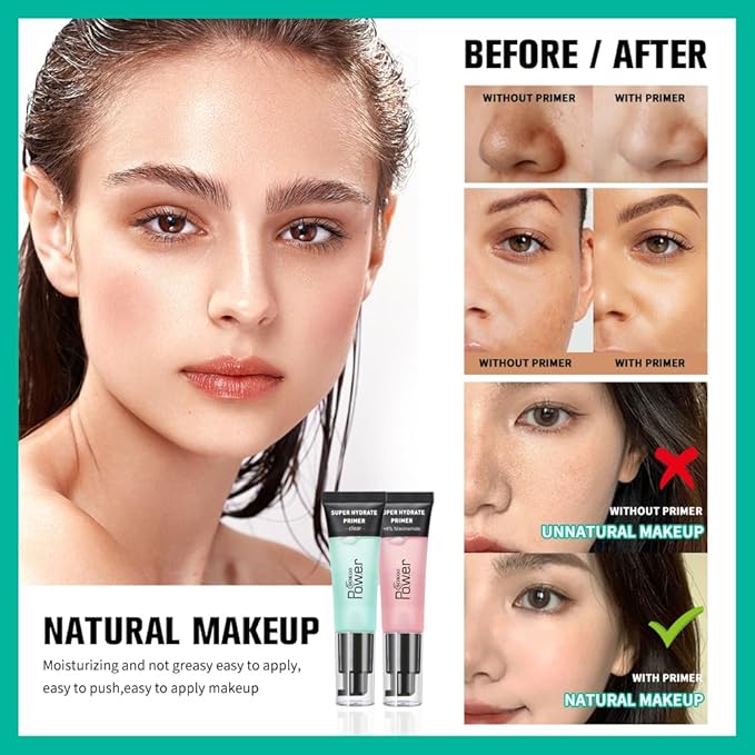 Power Face Primer, Hydrating Face Primer, Moisturizes Primes, Primer Face Makeup, Makeup Primer, Face Primer, Hydrating Primer, Perfect Gel-Based, Hydrating Face Primer