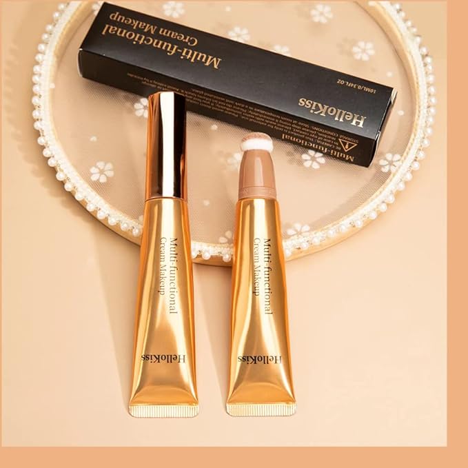Multi functional cosmetic pen Liquid highlight powder blusher cosmetic pen Face makeup (02#)