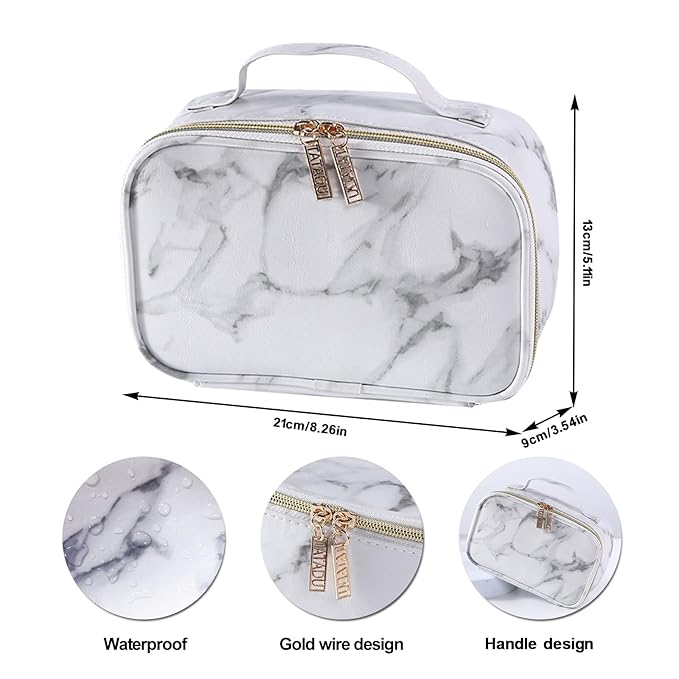 M All In One Makeup Kit, Makeup Kit for Women Full Kit,Multipurpose Women's Cosmetics Set,Beginners and Professionals Alike,Easy to Carry(DLS-White)