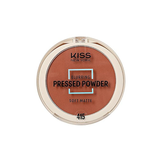 Soft Matte Pressed Powder, Blurring Poreless Face Powder Makeup, Medium Coverage Setting Powder Infused with Salicylic Acid & Niacinamide, Clean Beauty (Mocha, 0.28 Ounce)