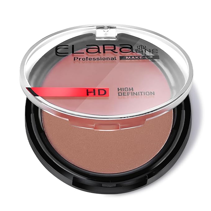 Powder Blusher, Paraben-Free, Pressed Powder, Natural Color Varieties, Lightweight, Halal Certified, Easy to Apply, Makeup Gift for Girls & Women, 72 Peach Blossom