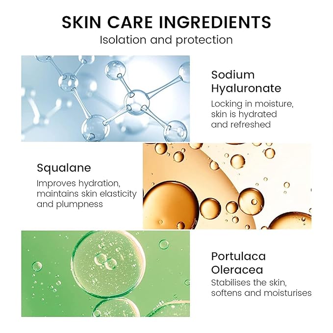3 In 1 Poreless Face Primer, One Step Color Corrector Face Primer, Hydrating Primer for Face Before Makeup Oil Control & Moisturizing Redness Corrector for Face Skin Tone Correcting Long Lasting