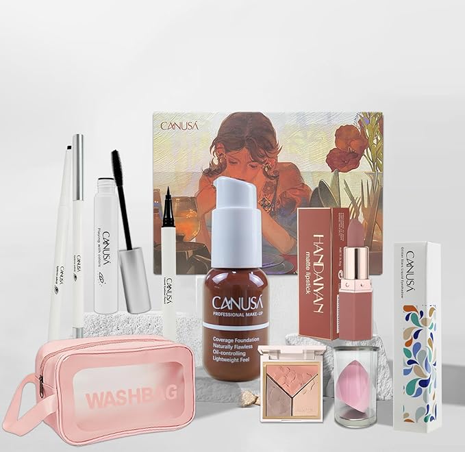 CANUSA Excellent Make-up 10-piece set (Deep Skin)