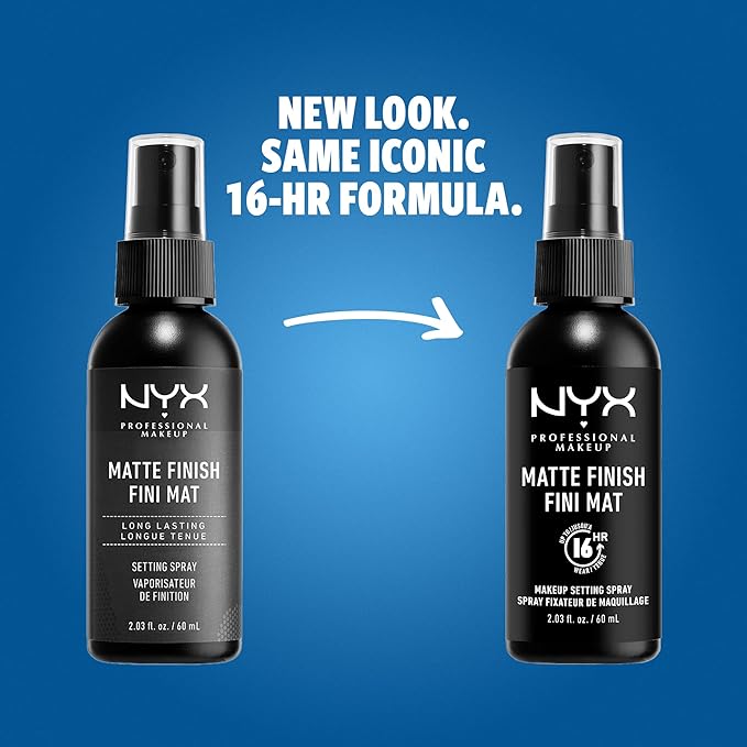 NYX PROFESSIONAL MAKEUP Makeup Setting Spray - Matte Finish, Long-Lasting Vegan Formula (Packaging May Vary) & Slim Lip Pencil, Long-Lasting Creamy Lip Liner - Espresso