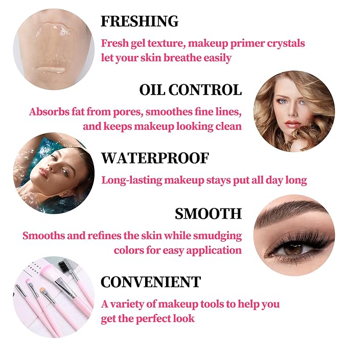 All in One Makeup Kit for Women,Makeup Gift Set Includes Eyeshadow Palette,Blush,Loose Powder,BB Cream,Primer,Eyebrow Pen and Tencils,Mascara,Eyeliner,Lipstick,Lip Oil,Makeup Sponge Brush and Bag,14P