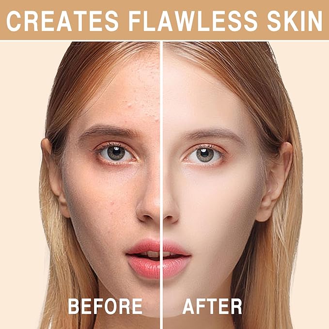 Skin Tone Adjusting CC Cream Spf 50, Colour Correcting Self Adjusting for Mature Skin, Moisturizing Skin, Primer, Concealer, Brightening Skin Tone(2Pcs Natural Color)