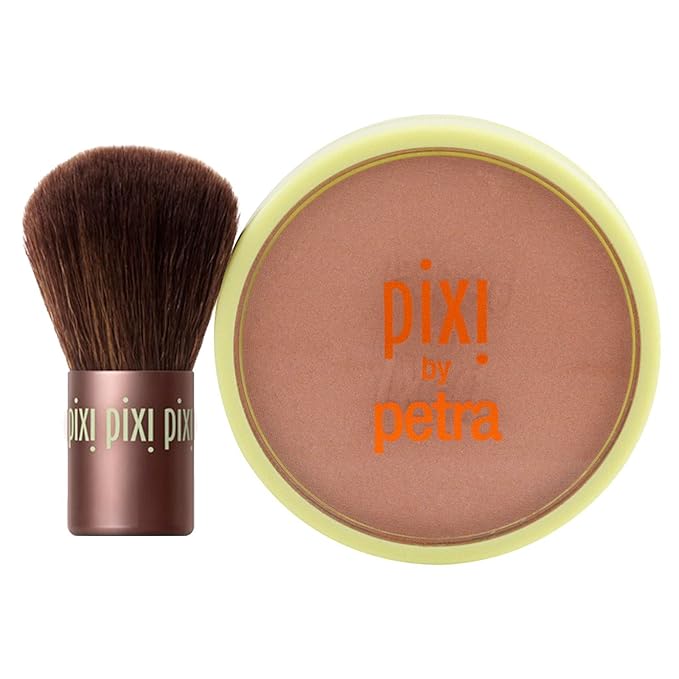 Pixi Beauty Bronzer + Kabuki | Subtly Suntouched | 10.2 g / 0.4 oz