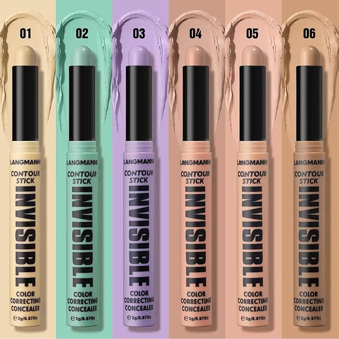 2 in 1 highlighter stick makeup Face Shaping Contouring Stick Natural Coverage Brightening Lightweight Moisturizing Long Lasting Waterproof # 01