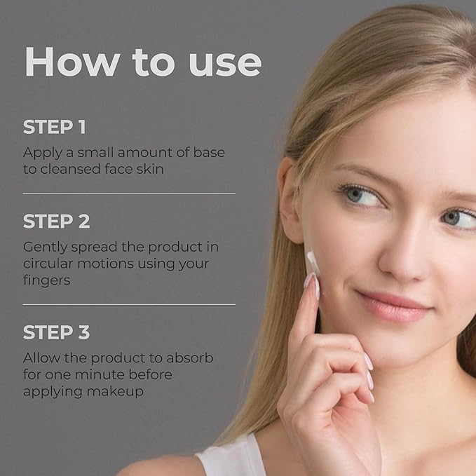Face Primer Long-Lasting Matte Finish & Pore Blurring, Lightweight Skin-Smoothing Base for Flawless Makeup Application