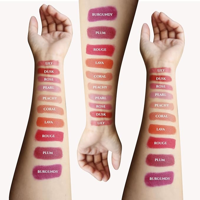 2 in 1 Lipstick Lipliner Retractable Pencil Semi Matte, Vegan, All Natural, Cruelty Free
