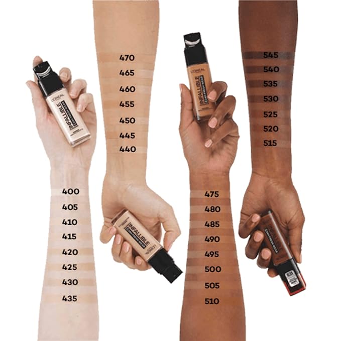 L’Oréal Paris Makeup Infallible Up to 24 Hour Fresh Wear Foundation, Rose Ivory, 1 fl; Ounce (Pack of 4)