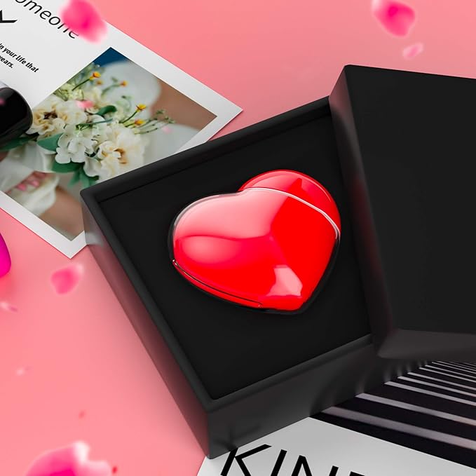 RONRONS 20 Pieces Heart Lip Gloss Tubes, Clear Plastic Empty Lip Gloss Container Cute Heart Shape Mini Lipgloss Tubes with Wand Bulk for Women Girls DIY Cosmetics Small Business