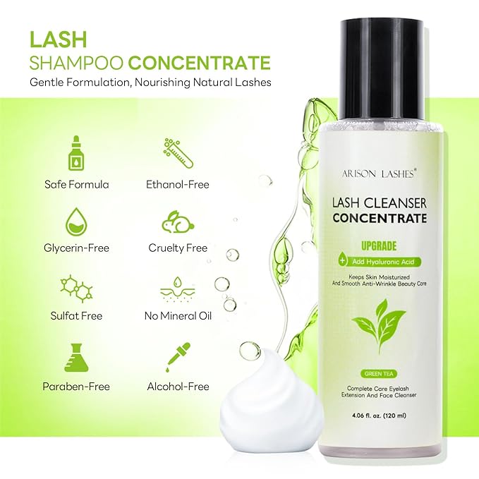 ARISON LASHES Eyelash Cleanser Concentrate