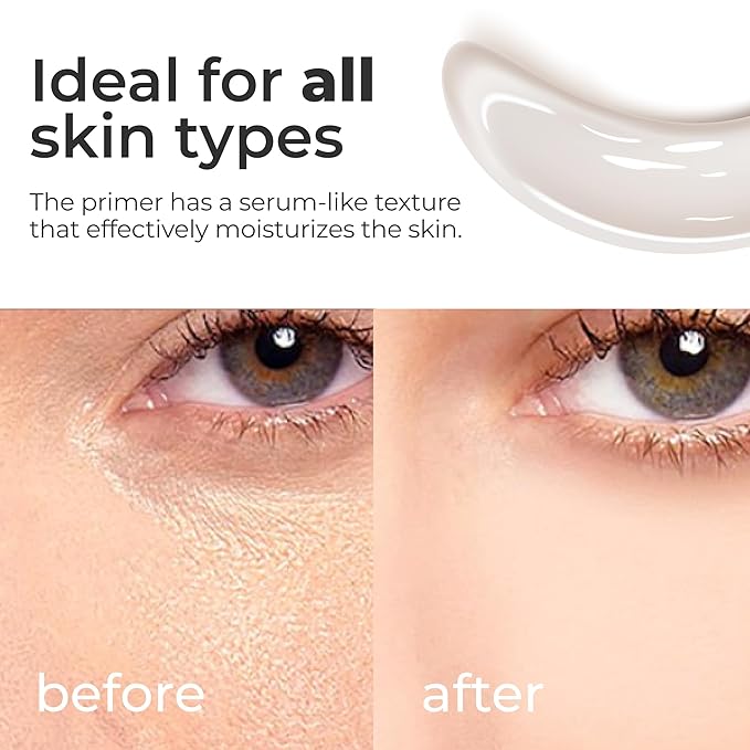 Face Primer Long-Lasting Matte Finish & Pore Blurring, Lightweight Skin-Smoothing Base for Flawless Makeup Application