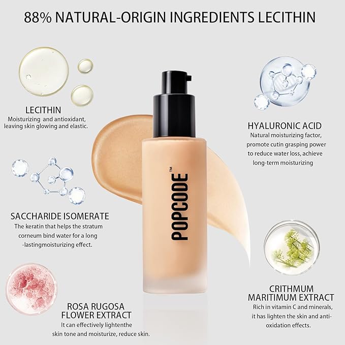 Ultra Glow Makeup Primer For Face, Multi-Use Complexion Enhancing Booster, Smooths, Blurs the Skin, 88% Natural Origin Ingredients and Visibly Brightens, 24H of Hydration, Vegan, Cruelty Free