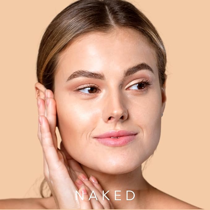 Sweat-Proof Liquid Foundation - Long-Lasting, Buildable, Matte Finish, SPF 15+, Mineral-Infused, Non-Comedogenic, Lightweight, 24-Hour Coverage, Vegan Make Up (Naked)