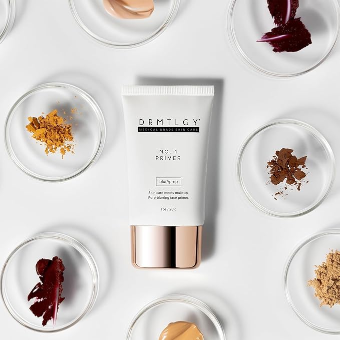 DRMTLGY Makeup Primer No.1 - Face Primer for Oily Skin & All Skin Types - Pore Minimizer for Face - Controls Shine & Fills Fine Lines, 1oz